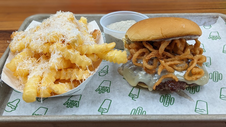 Shake Shack truffle parmesan buns