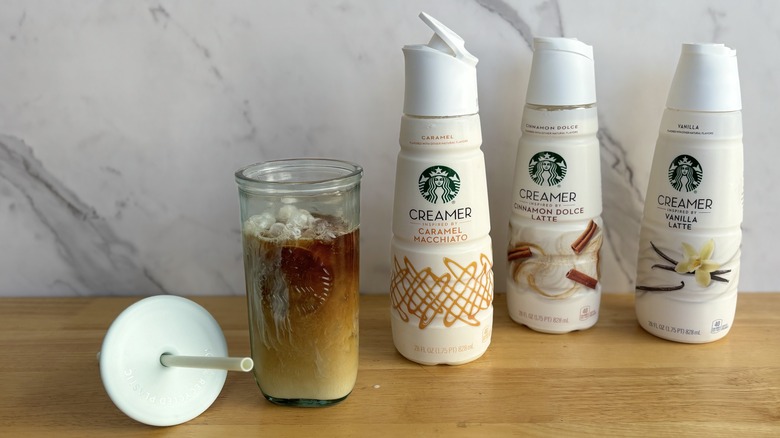 caramel macchiato coffee creamer coffee