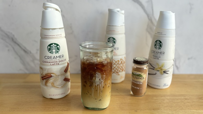 cinnamon dolce coffee creamer coffee