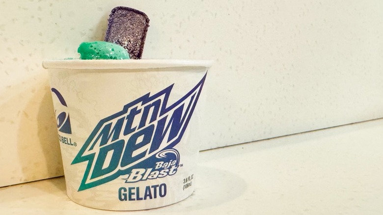 Taco Bell Baja Blast Gelato