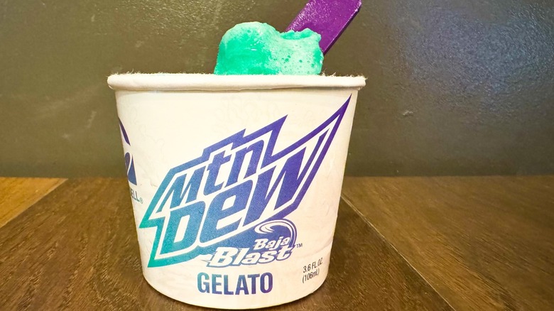 Taco Bell Baja Blast Gelato