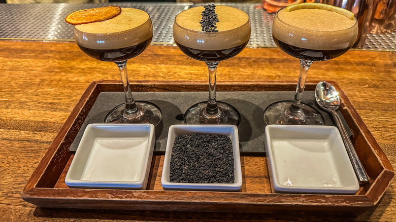 three martini flight