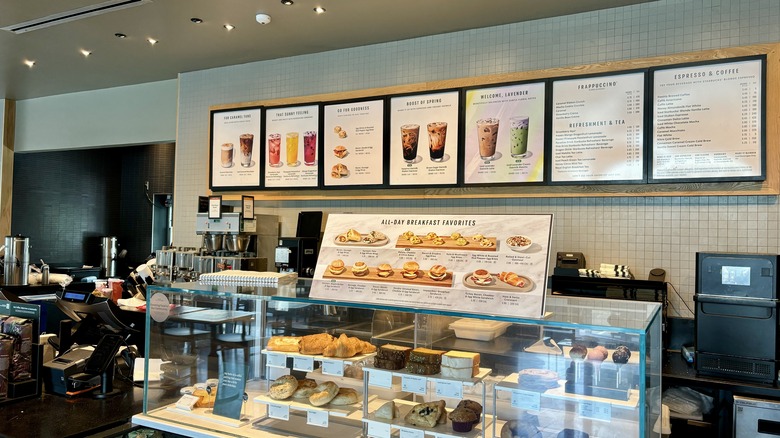 Starbucks location interior