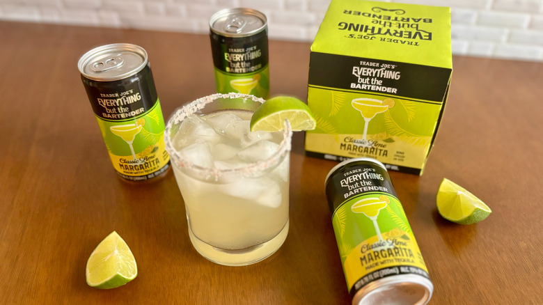 Trader Joe's canned margaritas