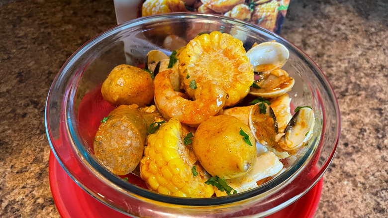 Trader Joe's frozen seafood boil