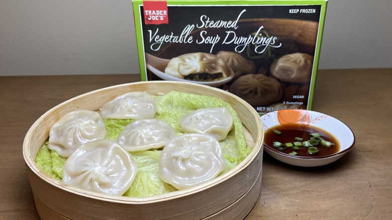 Trader Joe's vegetable soup dumplings