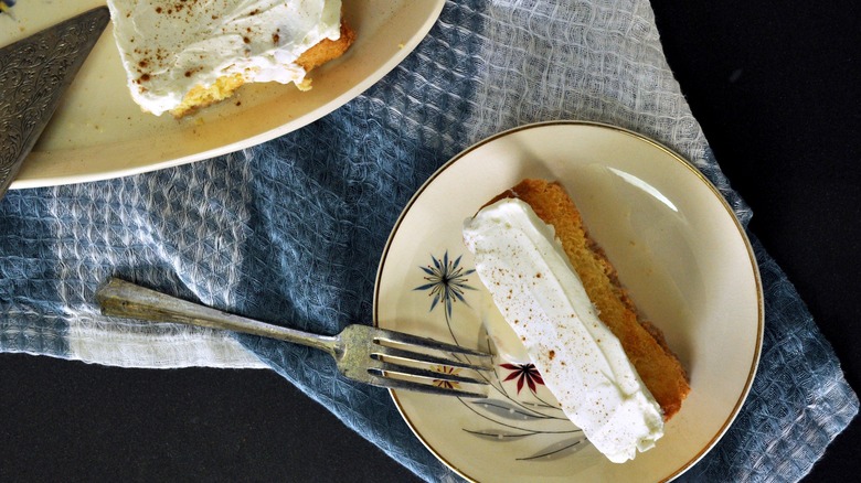 Trader Joe's tres leches slice