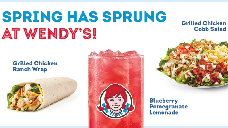 Wendy's new spring menu items