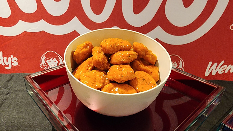 Wendy's Saucy Nuggs in bowl