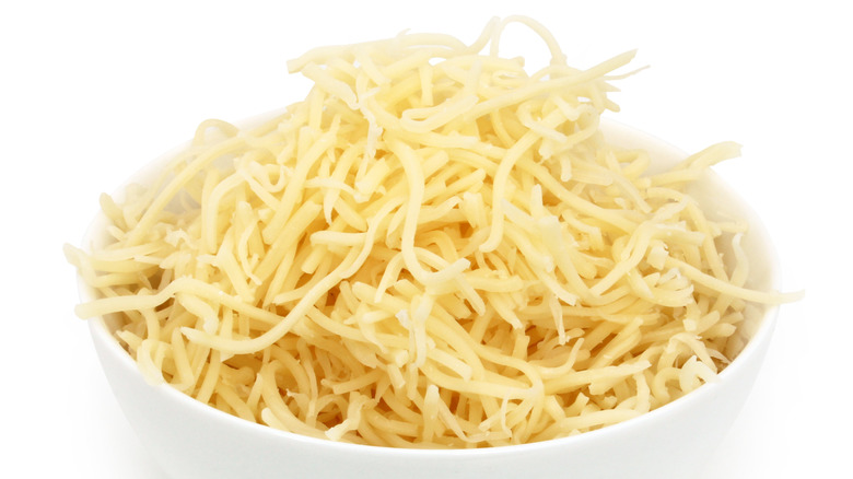 Shredded gruyere