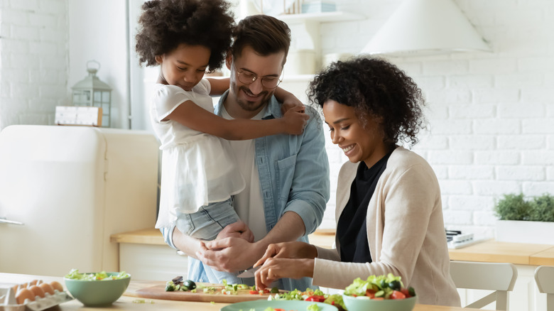 Family cooking