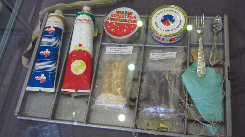 cosmonaut food rations 