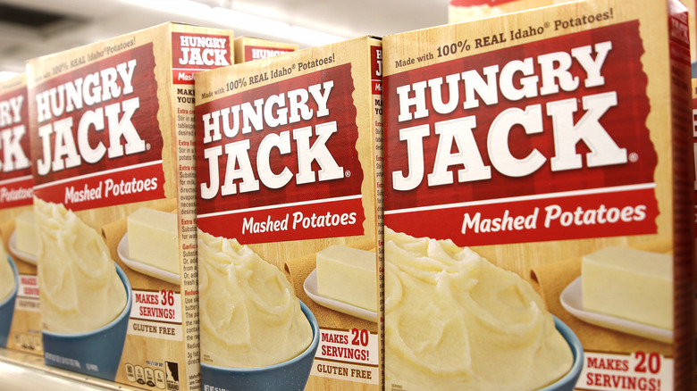 Hungry Jack mashed potatoes