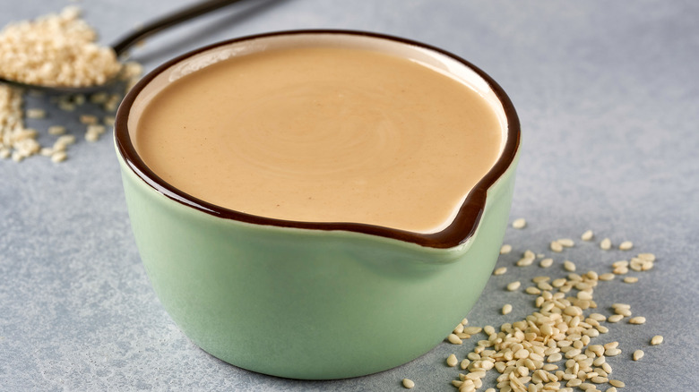 tahini made from sesame