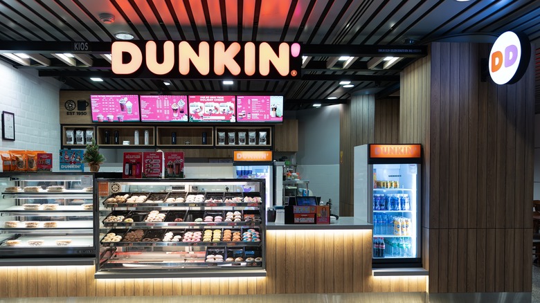 Dunkin' interior