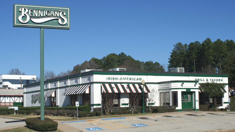 Old Bennigan's restaurant, Tyler, Texas