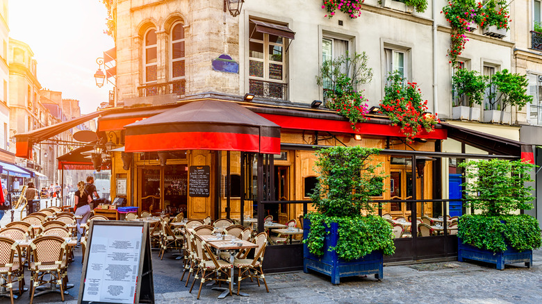 Bistro in France