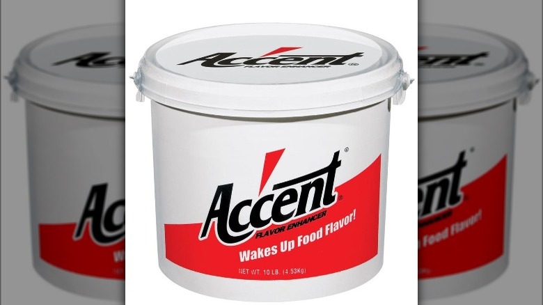 tub of ac'cent