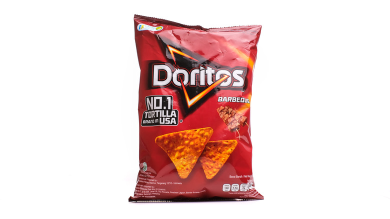 barbecue doritos bag