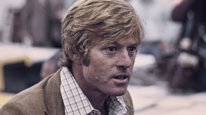 Robert Redford speaks at press conference