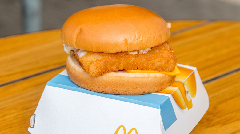 McDonald's Filet-O-Fish sandwich