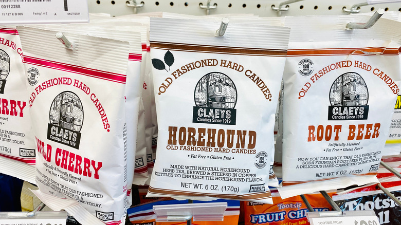 bags of horehound candies