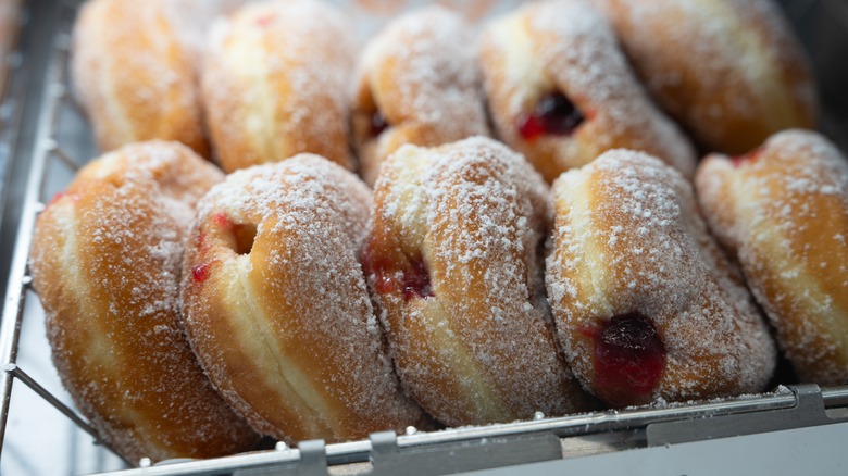 jelly donuts at dunkin