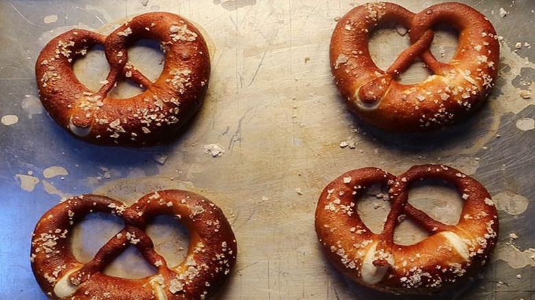 four pretzels