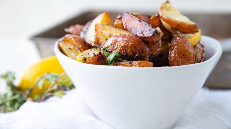 Greek Lemon Potatoes