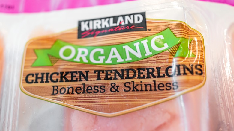 Organic chicken tenderloins