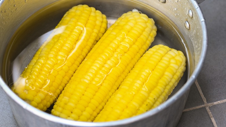 corn cob boil