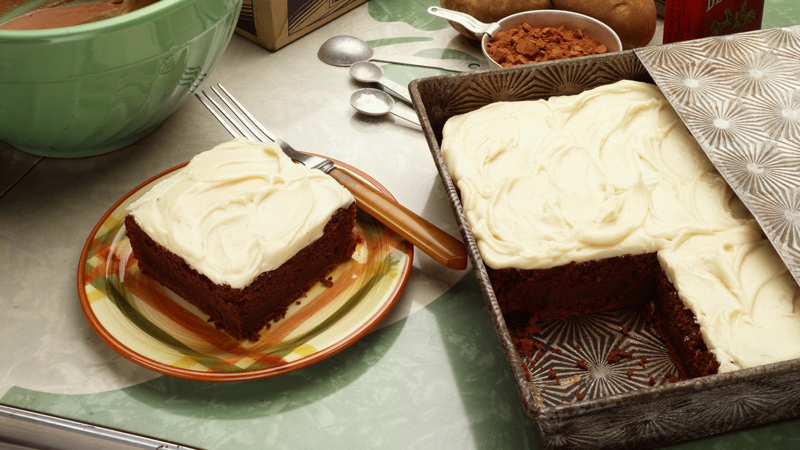 Vanilla Sheet Cake - Joyofbaking.com