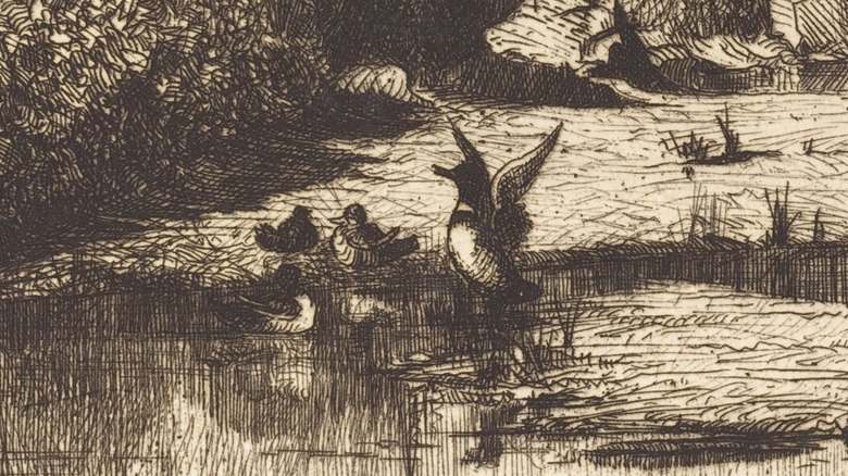 1800s duck art