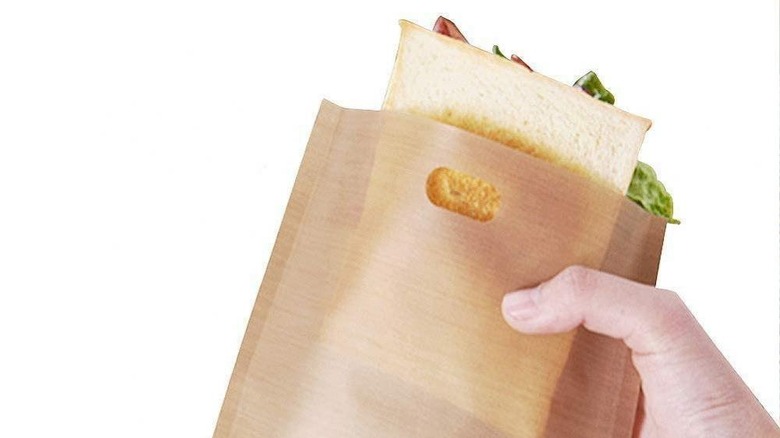 sandwich in toaster bag