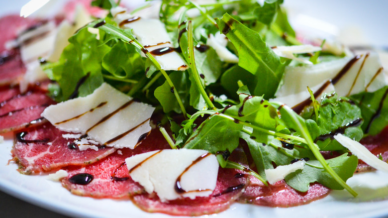 Bresaola and arugola salad