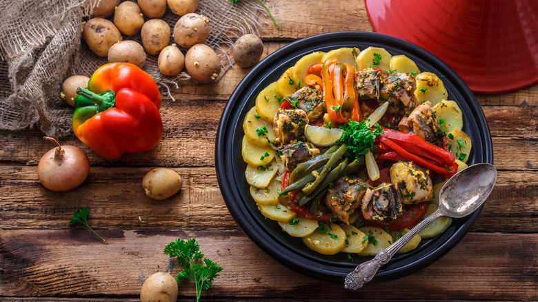 tajine with chermoula