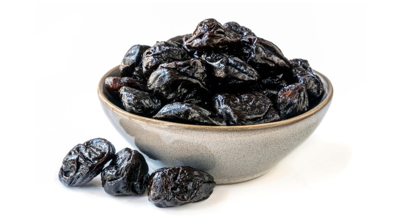 Bowl of prunes