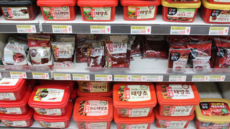 Korean red pepper products for sale