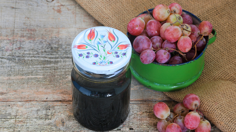 jarred grape molasses