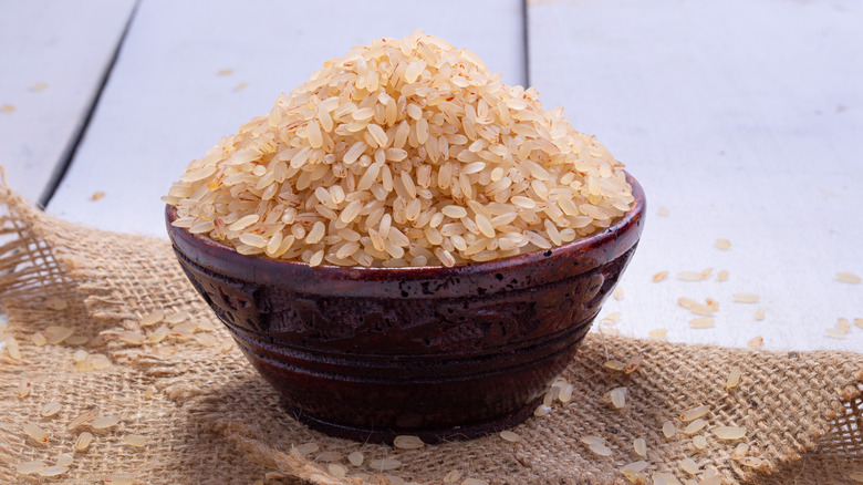 Type of parboiled rice