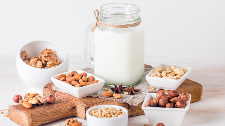 Nuts and milk