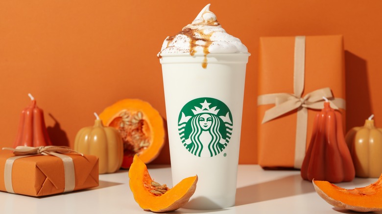 starbucks pumpkin coffee