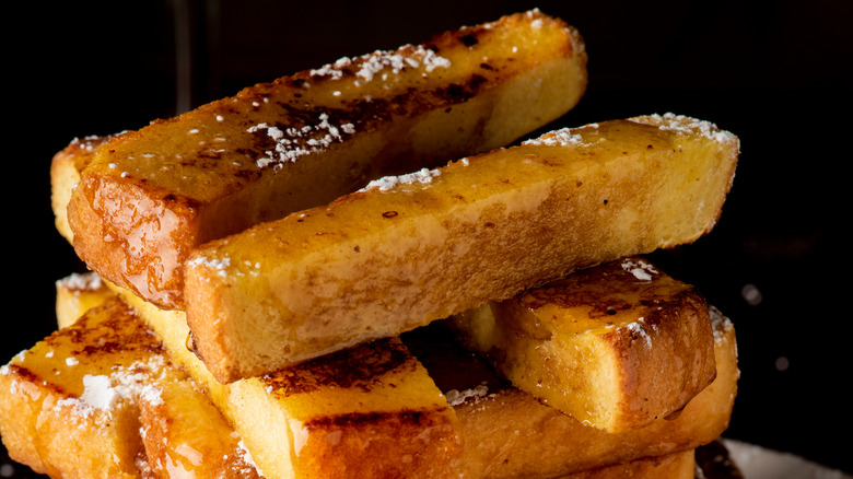 stacked Texas French toast