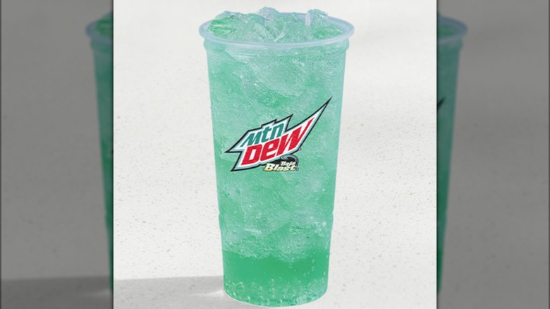 Mtn Dew Baja Blast from Taco Bell