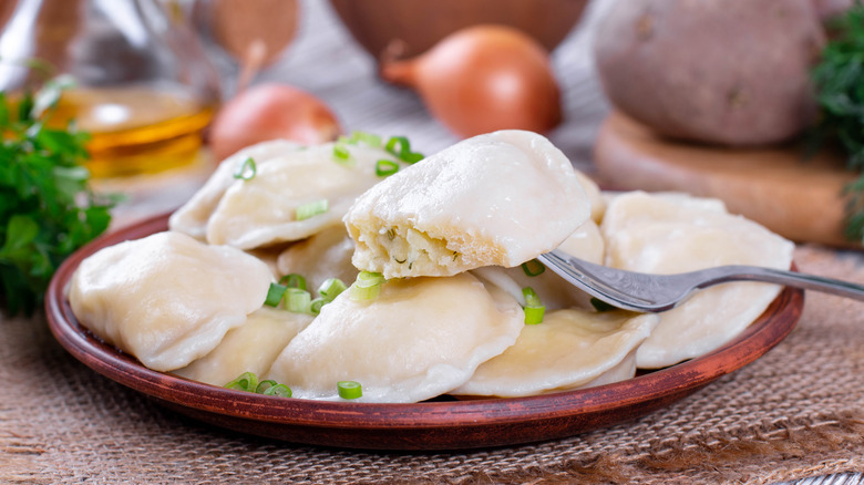 Boiled pierogi