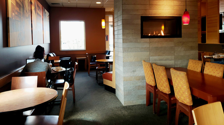 Inside current Panera Bread location