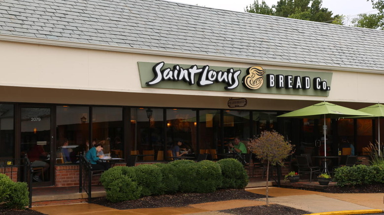 Front of Saint Louis Bread Co. location