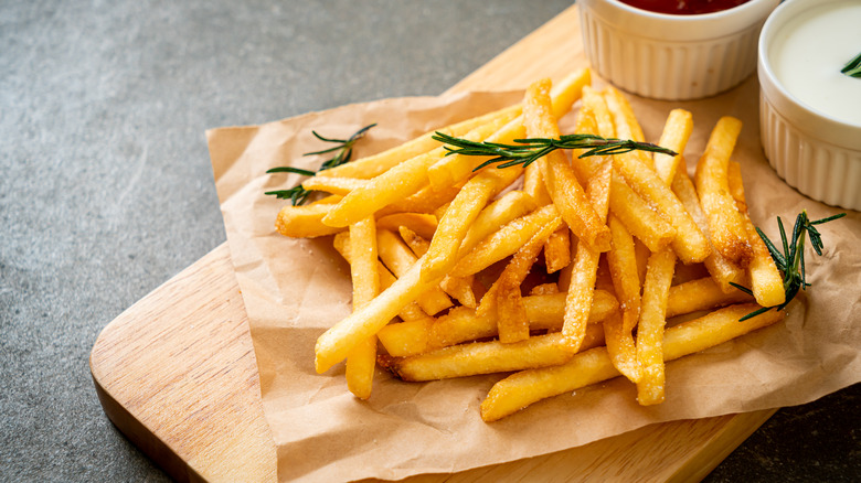 Crispy french fries