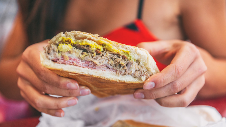 Tampa-style cuban sandwich