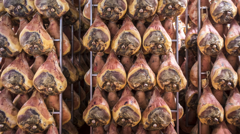 hams aging in factory